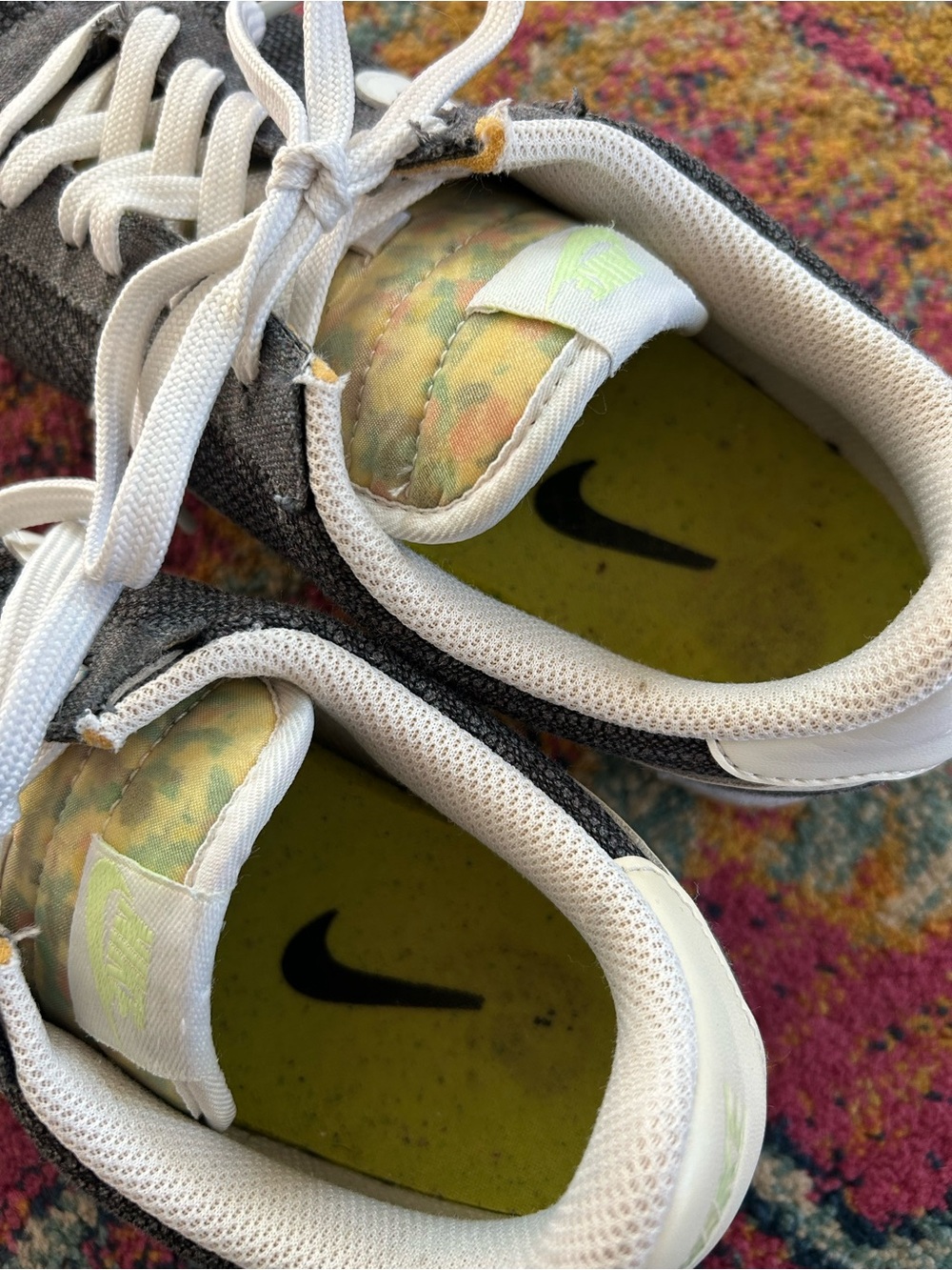 Nike | Women’s ‘Iron Grey’ Cortez Basic Premium Recycled Canvas Pack Sneaker 8.5 - Picture 13 of 16